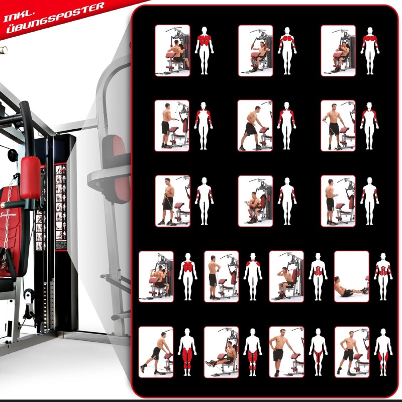Kraftstation "HGX200" von Sportstech