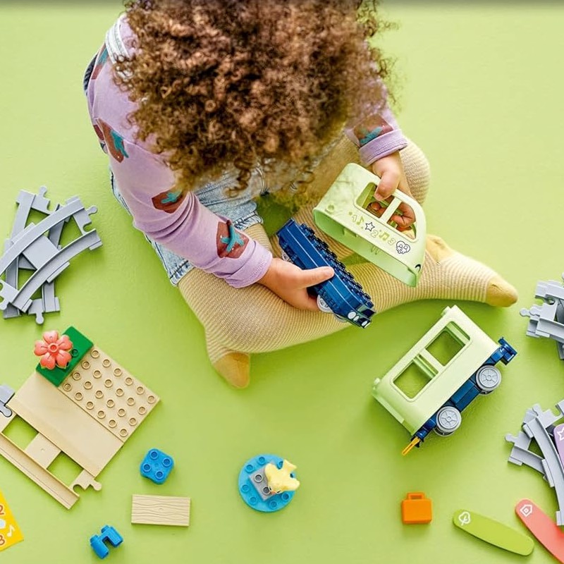 Bau- und Spielset "Interaktive Abenteuer-Eisenbahn (10427)" von LEGO duplo
