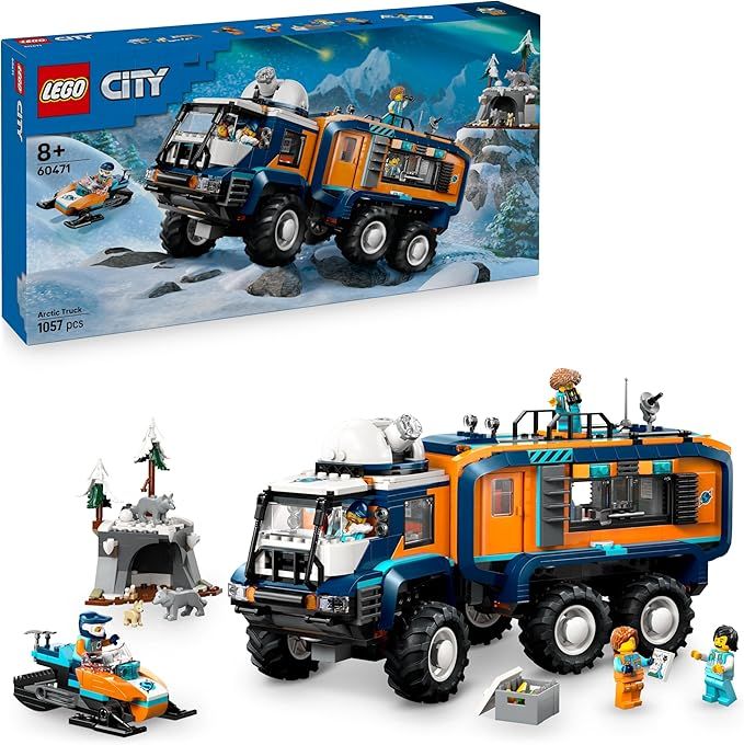 Bau- und Spielset-Arctic Truck with Laboratory-LEGO