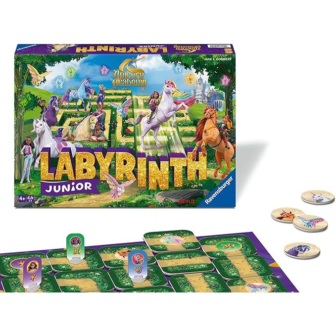 Brettspiel-Unicorn Academy Junior Labyrinth-Ravensburger