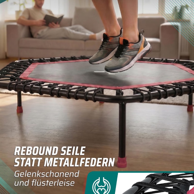 Fitness-Trampolin: "SP-T-1100" von SportPlus im Review von SportPlus