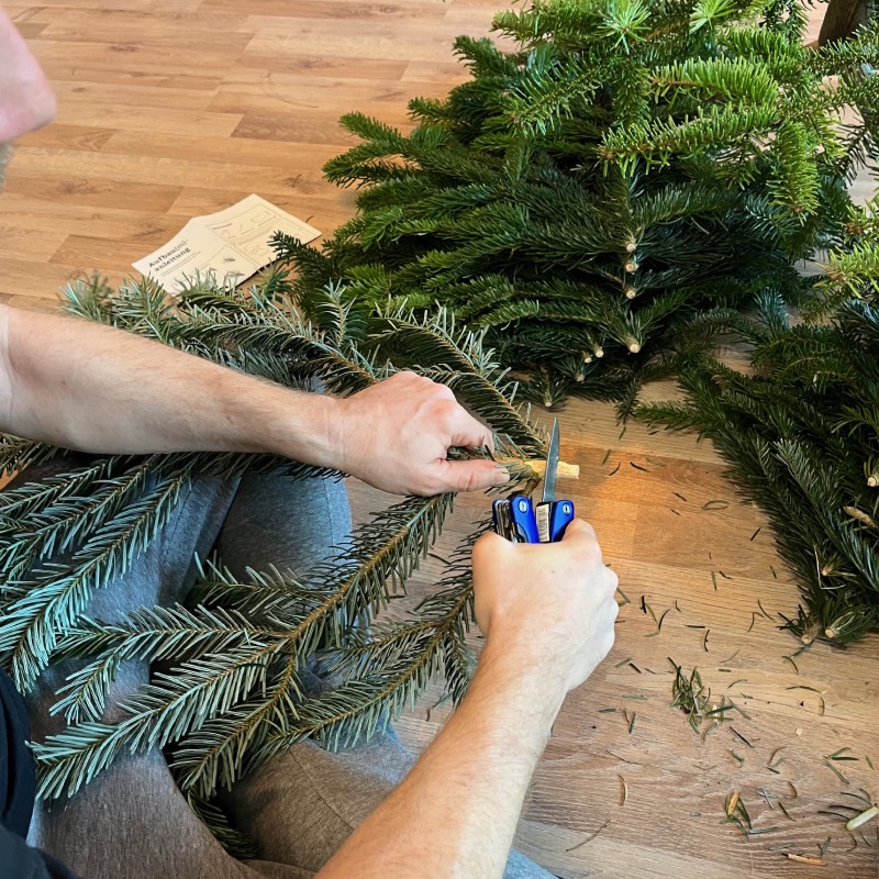 Künstlicher Weihnachtsbaum "Keinachtsbaum" von Treelivery ©https://dadslife.de