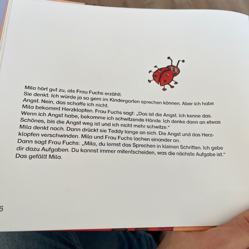 Bilderbuch: "Mila spricht!" von reinhardt im Review von reinhardt ©https://dadslife.de