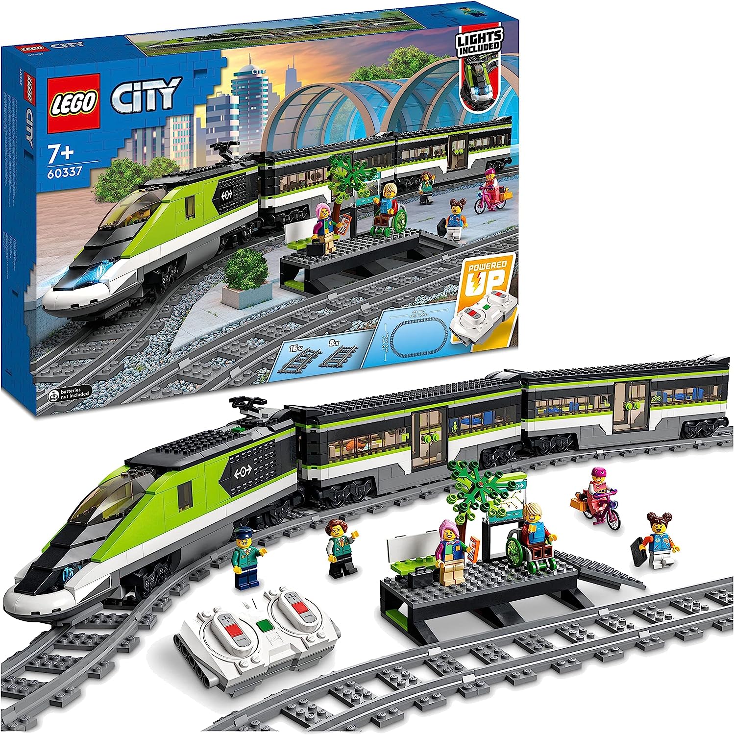 LEGO-City Spielzeug-Eisenbahn "Personen-Schnellzug (60337)" von LEGO