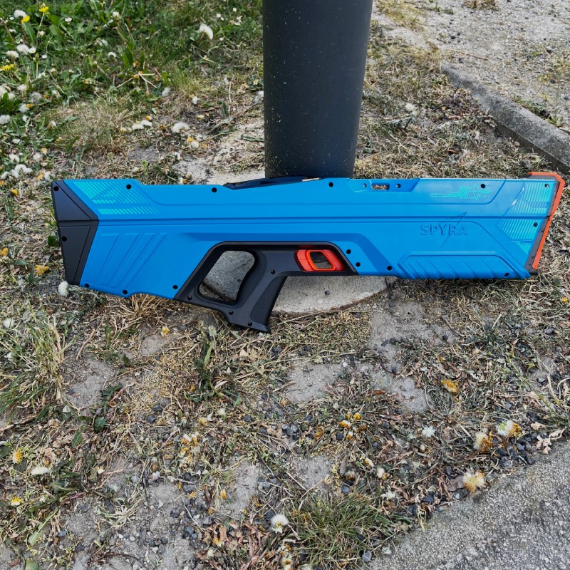 Elektrische Wasserpistole: "SpyraFour" von Spyra im Review von Spyra ©https://dadslife.de