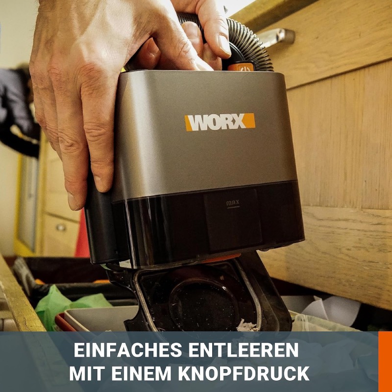 Handstaubsauger: "WX030.9" von WORX im Review von WORX