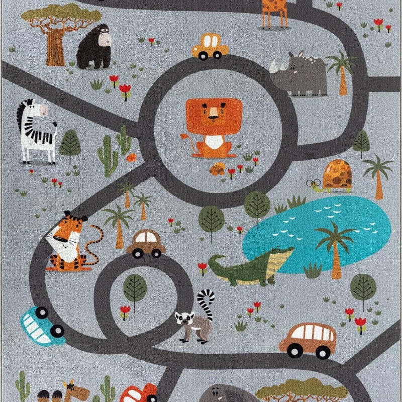 Kinderteppich: "Happy Life: Dschungel" von the carpet im Review von the carpet