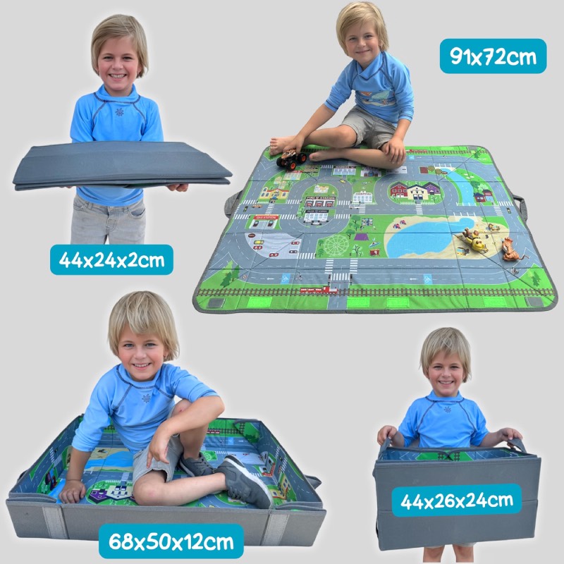Spielteppich: "4-in-1 Organizer" von Heckbo im Review von Heckbo