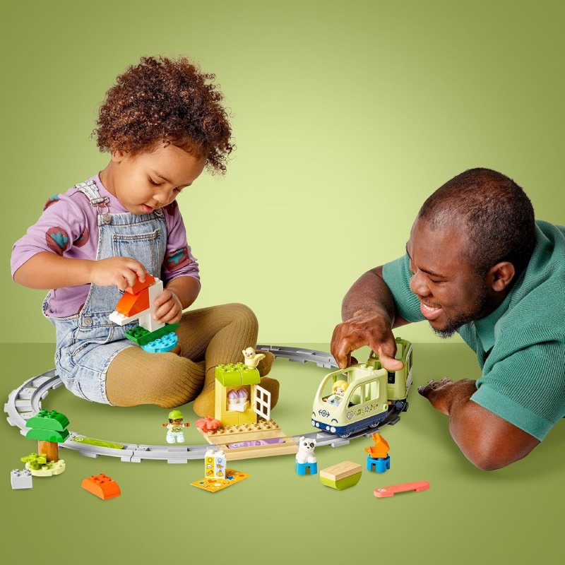 Bau- und Spielset "Interaktive Abenteuer-Eisenbahn (10427)" von LEGO duplo