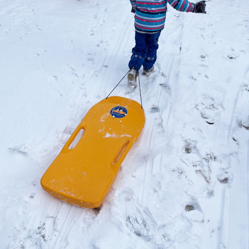 Kunststoff-Bob: "DuckDuck Board" von DuckDuck im Review von DuckDuck ©https://dadslife.de