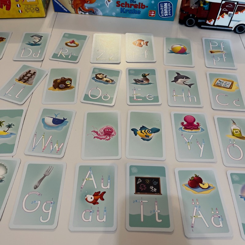 Lernspiel: "Die Schreib-Krake" von Ravensburger im Review von Ravensburger ©https://dadslife.de