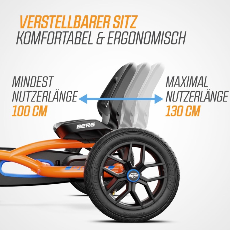 Go-Kart "Buddy B-Orange" von BERG