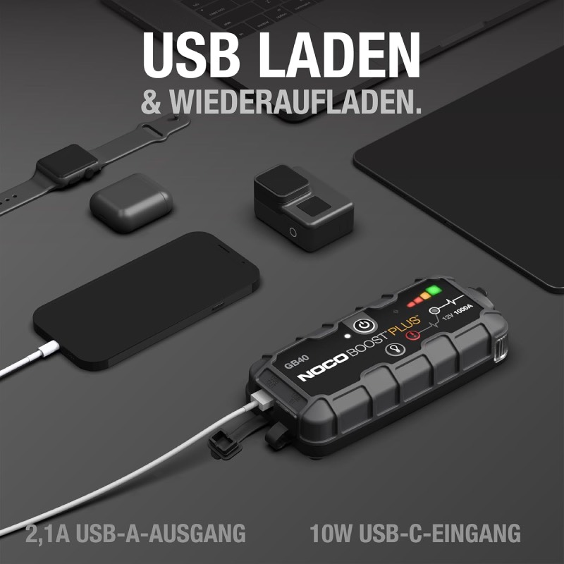 Starthilfegerät: "Boost GB40" von Noco im Review von Noco