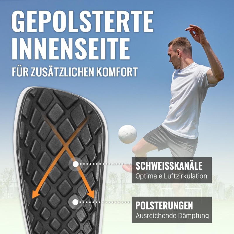 Schienbeinschoner: "S - inkl. Stutzen" von Northdeer im Review von Northdeer