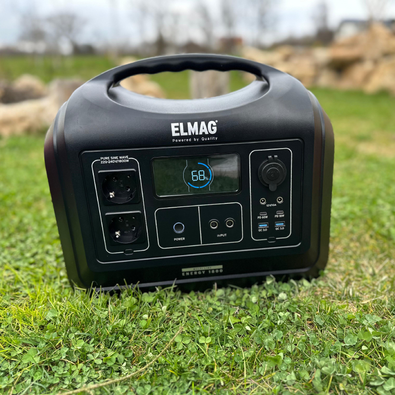 Tragbare Powerstation "ENERGY 1800" von ELMAG