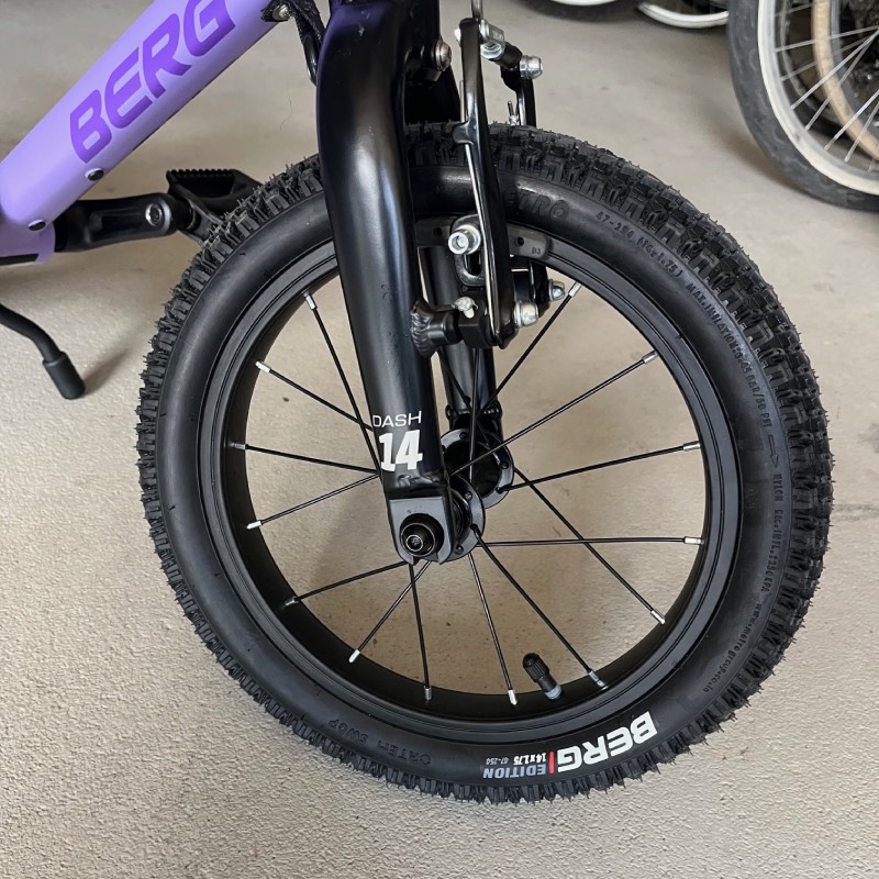 Kinderfahrrad: "Dash 14" von BERG im Review von BERG ©https://dadslife.de