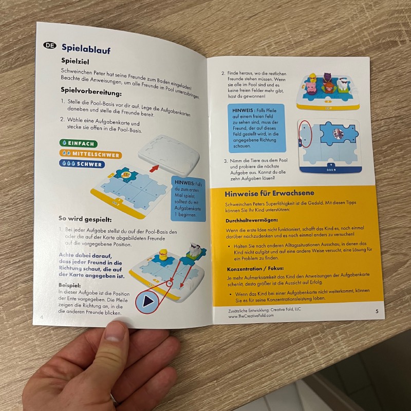 Logikspiel: "Badespaß" von ThinkFun Friends im Review von ThinkFun Friends ©https://dadslife.de