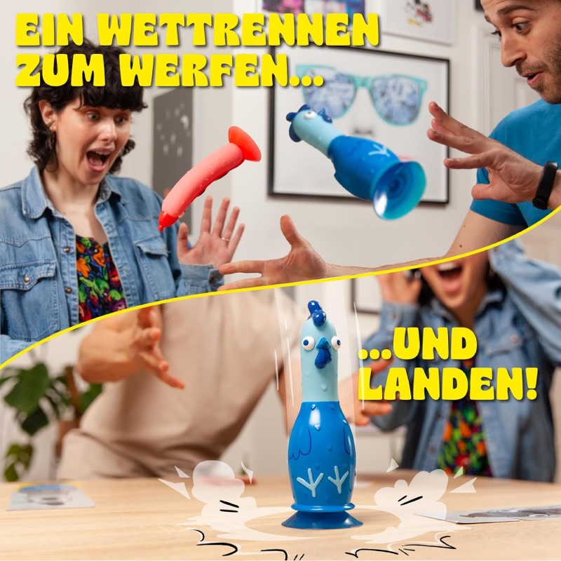Partyspiel: "Chicken vs Hotdog" von Big Potato Games im Review von Big Potato Games