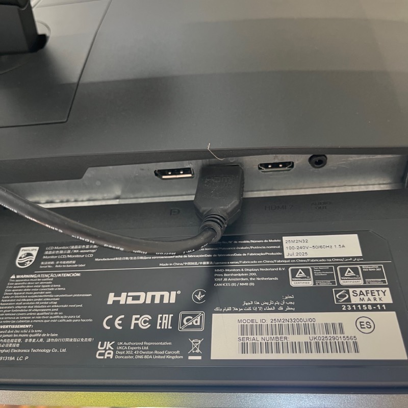 Gaming-Monitor: "Evnia 25M2N3200U (24,5 Zoll)" von Philips im Review von Philips ©https://dadslife.de