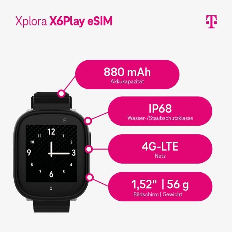Kinder-Smartwatch "X6 Play eSIM" von Xplora