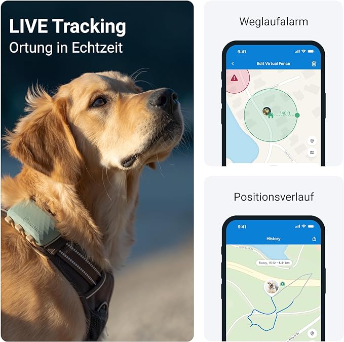 GPS-Tracker für große Hunde "DOG XL" von Tractive