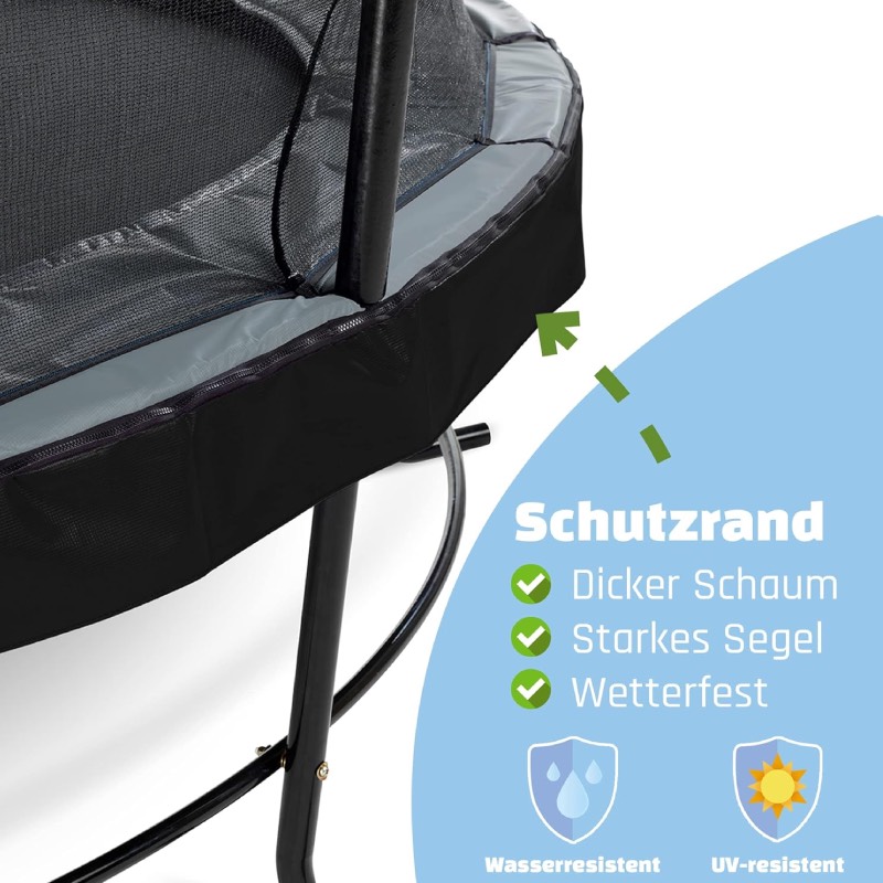Gartentrampolin "Elegant Premium 366" von EXIT Toys