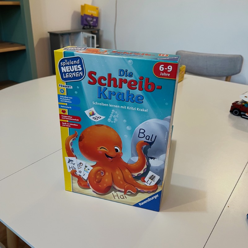 Lernspiel: "Die Schreib-Krake" von Ravensburger im Review von Ravensburger ©https://dadslife.de