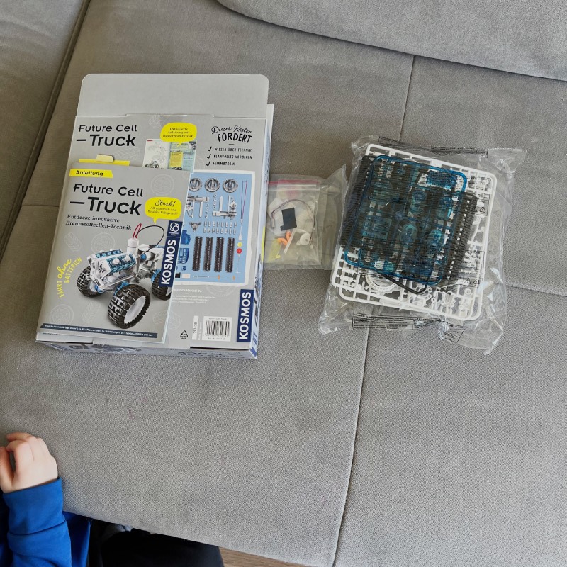 Experimentierkasten: "Future Cell Truck" von KOSMOS im Review von KOSMOS ©https://dadslife.de