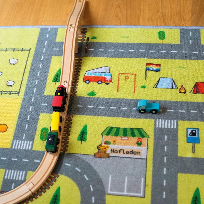 Spielteppich "Straße (100 x 200 cm)" von Feeti Floor
