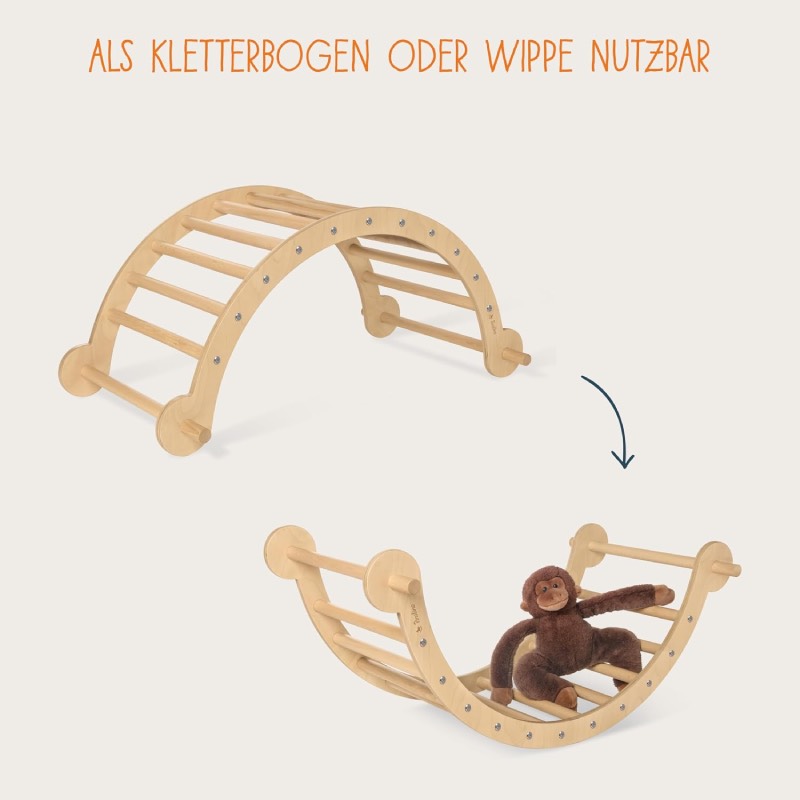Kletterbogen und Wippe: "Kari" von Pinolino im Review von Pinolino