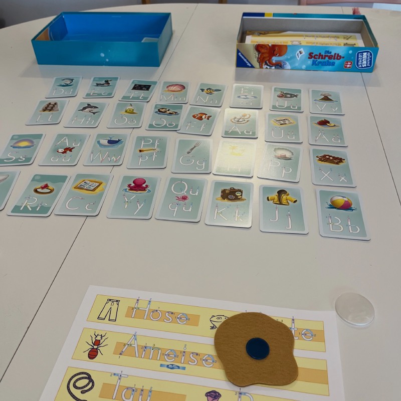 Lernspiel: "Die Schreib-Krake" von Ravensburger im Review von Ravensburger ©https://dadslife.de