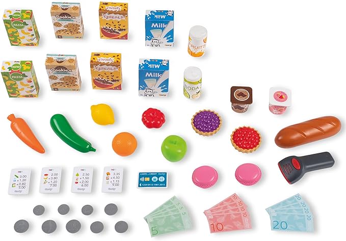 Kaufladen "Maxi-Supermarkt mit Einkaufswagen" von Smoby Toys