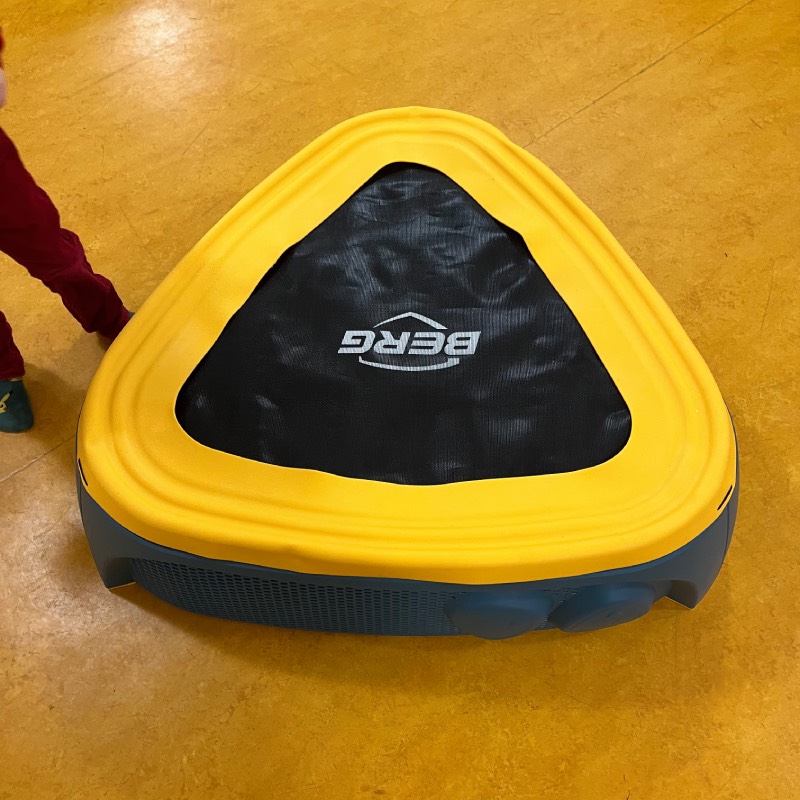 Mini-Trampolin: "Hoppaa" von BERG im Review von BERG ©https://dadslife.de