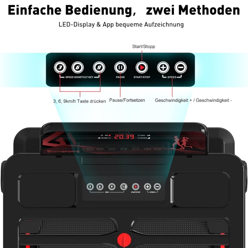 Laufband "WP9" von Citysports