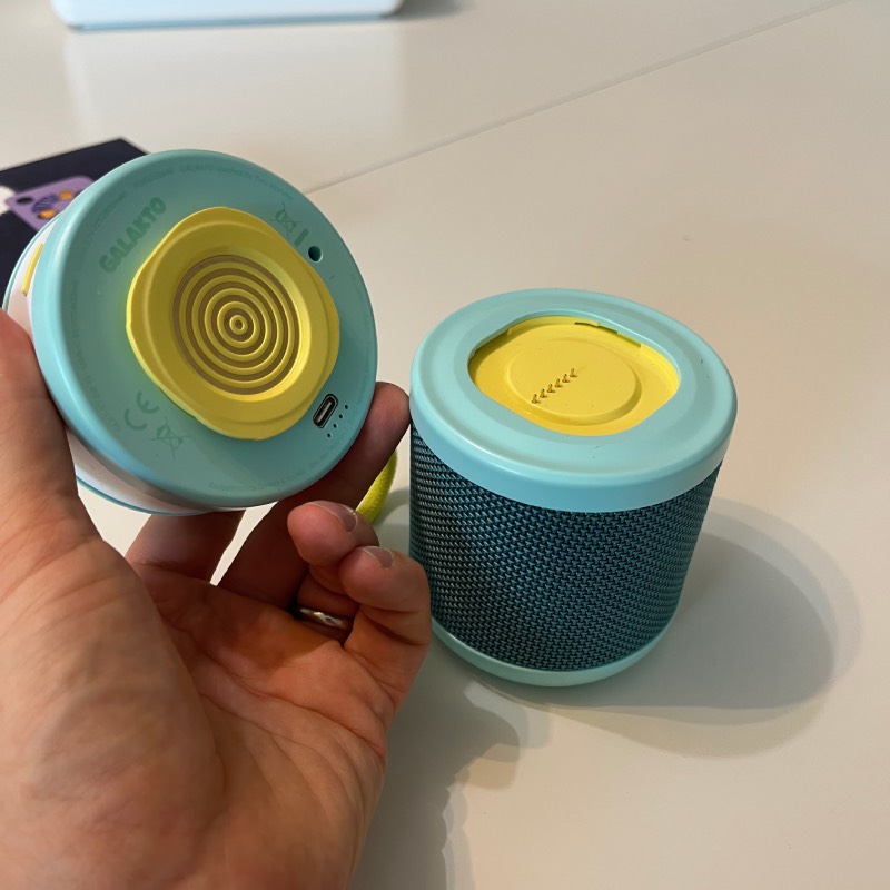 Musik- und Hörspiel-Box: "Galakto Player" von Galakto im Review von Galakto ©https://dadslife.de