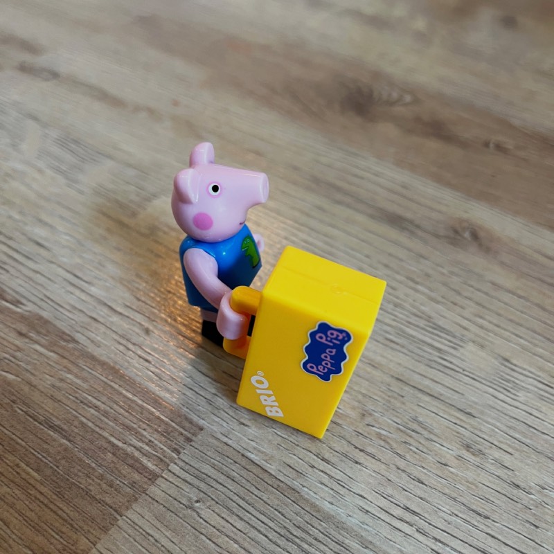 Spielzeug-Eisenbahn: "Peppa Wutz Zug" von BRIO im Review von BRIO ©https://dadslife.de