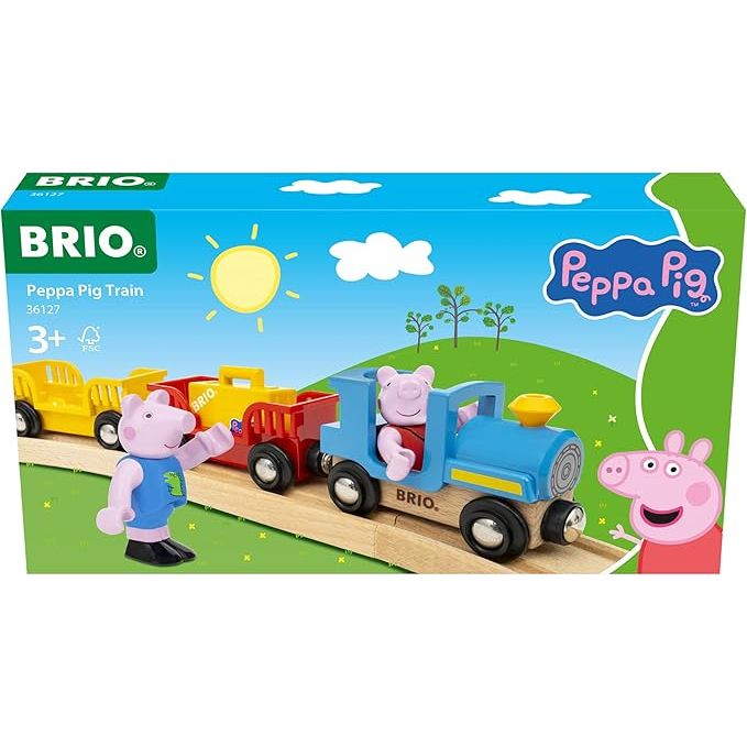 Spielzeug-Eisenbahn-Peppa Wutz Zug-BRIO