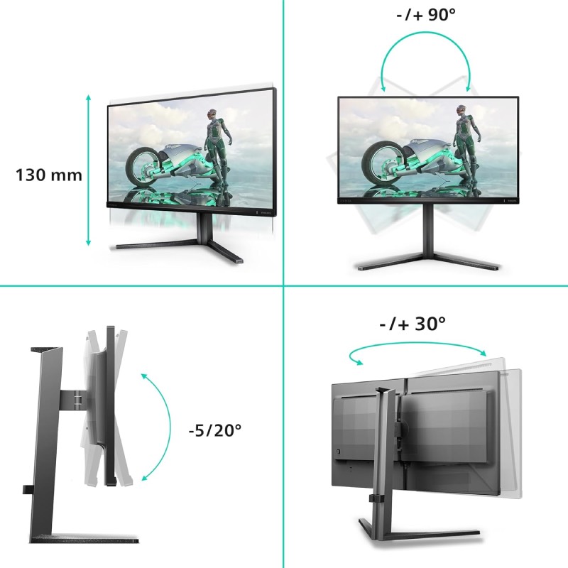 Gaming-Monitor: "Evnia 25M2N3200U (24,5 Zoll)" von Philips im Review von Philips