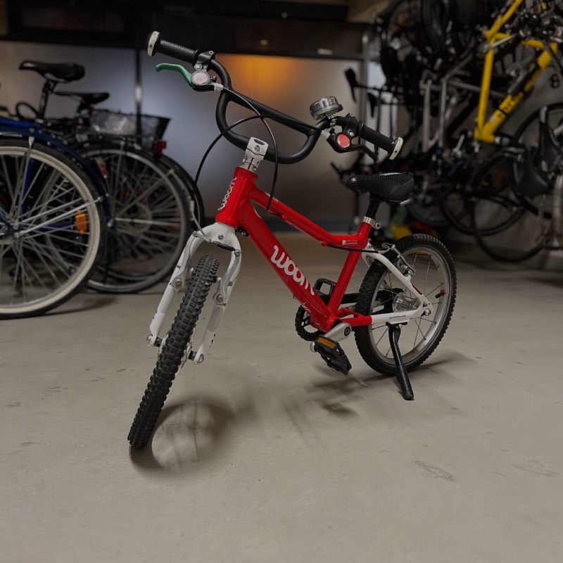 16-Zoll-Kinderfahrrad: "GO 3 (woom 3)" von woom im Review von woom ©https://dadslife.de