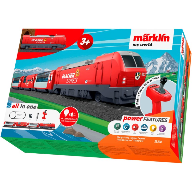 Elektrische Eisenbahn "My World: Glacier Express" von Märklin