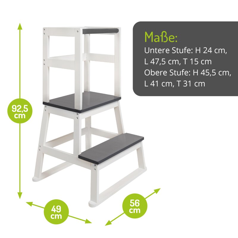 Lernturm Swubi von Bomi-Maße