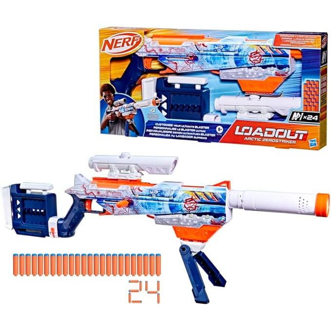 Blaster-Loadout Arctic Zerostriker-Nerf