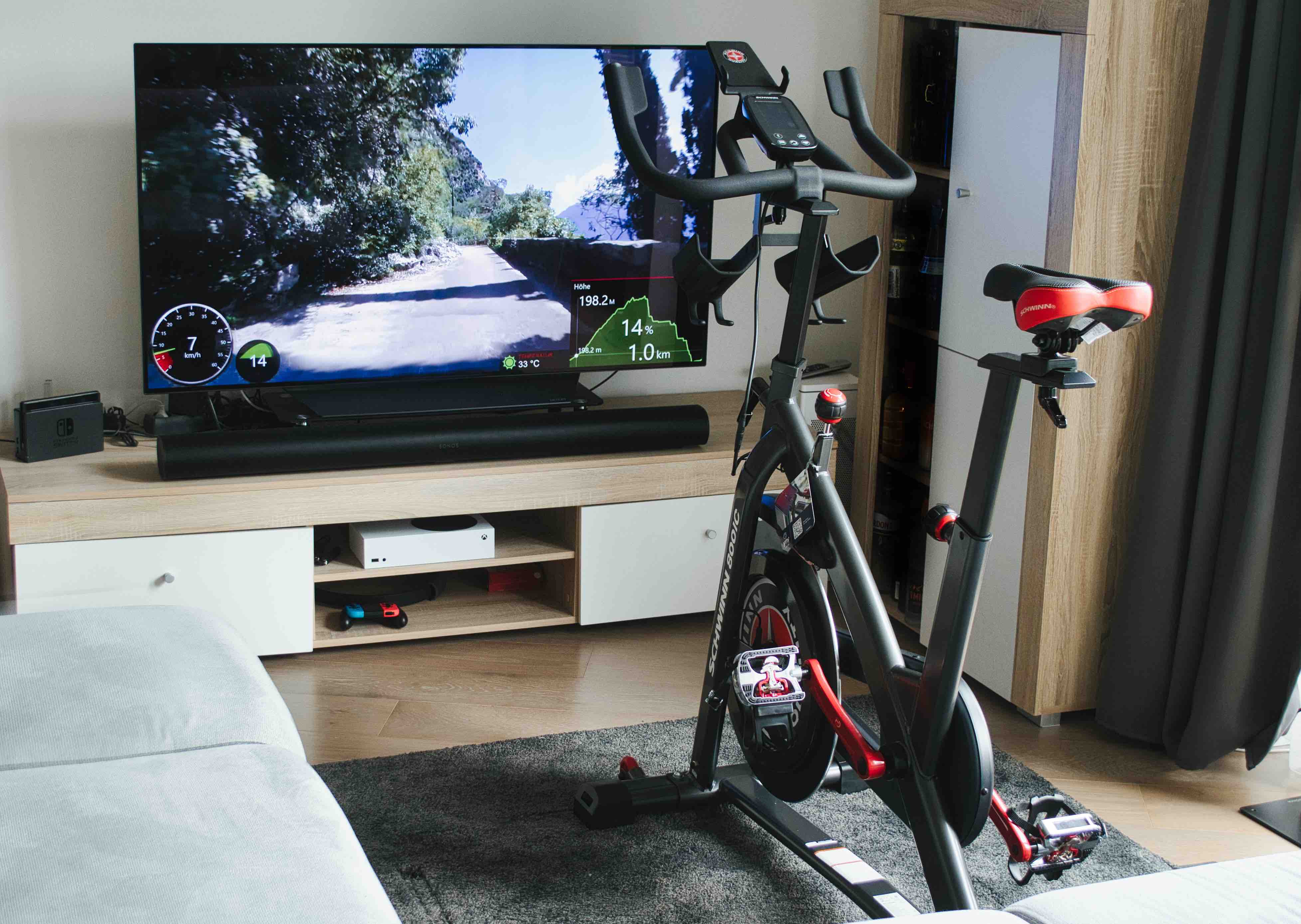 Speed-Bike: "800IC " von Schwinn im Review von Schwinn ©https://dadslife.de