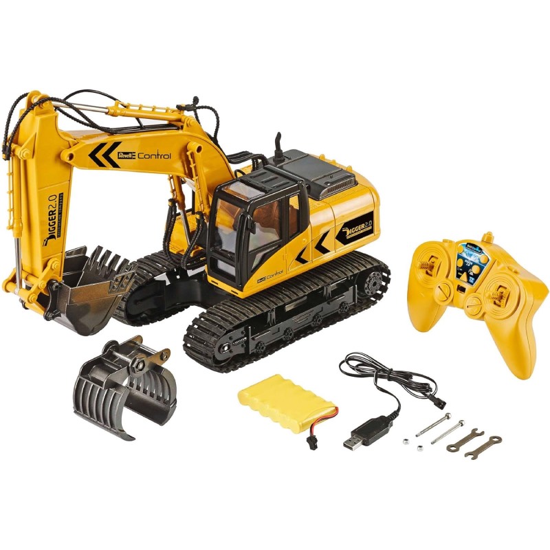 Ferngesteuerter Bagger: "Digger 2.0" von Revell Control im Review von Revell Control