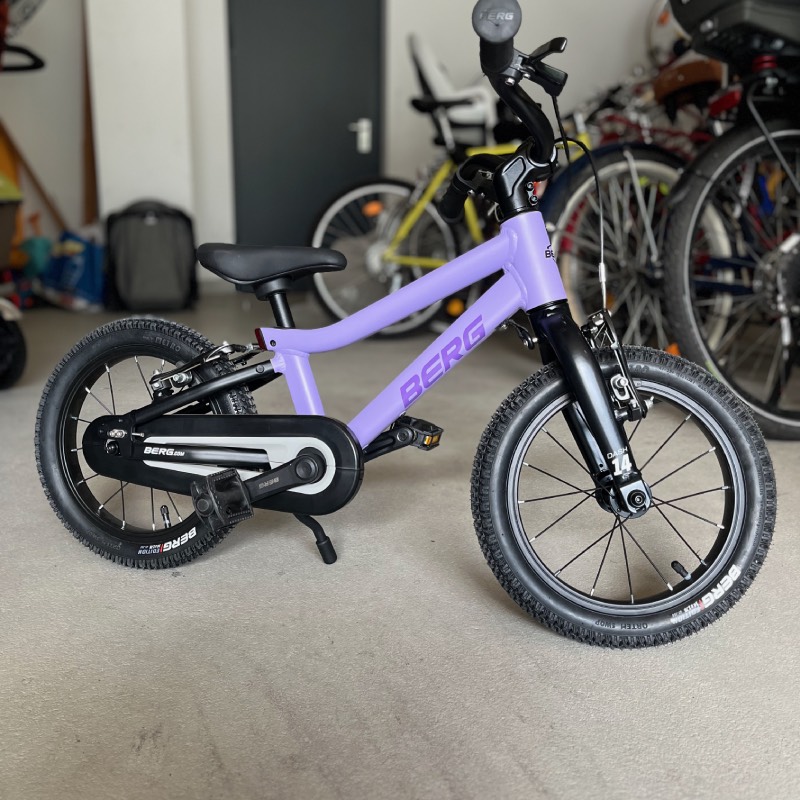 Kinderfahrrad: "Dash 14" von BERG im Review von BERG ©https://dadslife.de