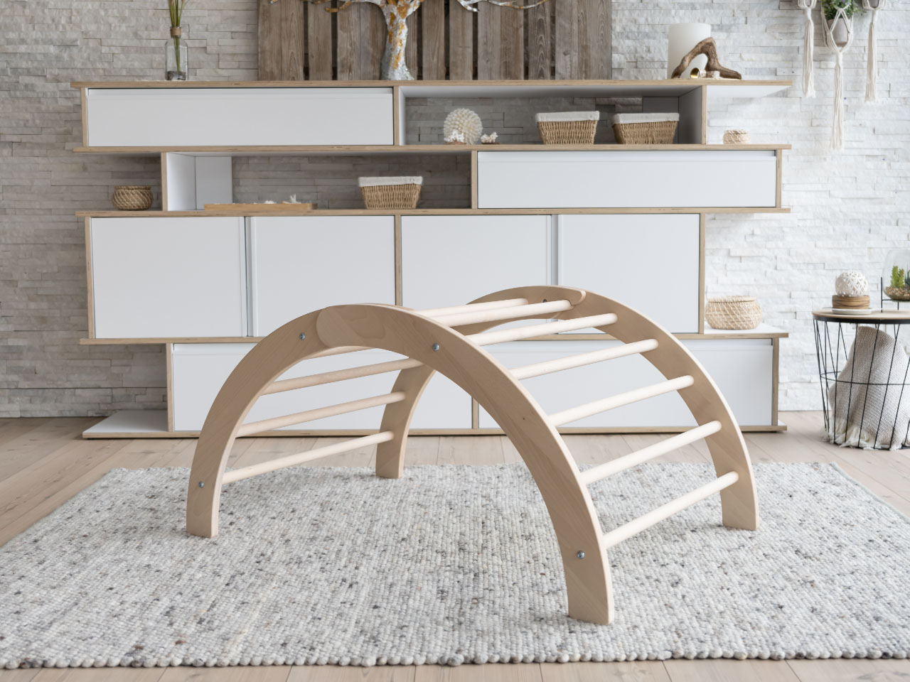 Kletterbogen nach Pikler ohne Rutsche von Jowe-wohnzimmer