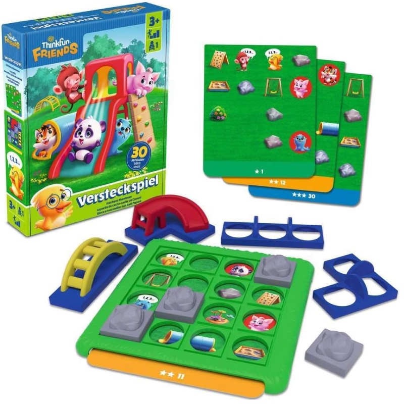 Logikspiel: "Friends: Versteckspiel" von ThinkFun im Review von ThinkFun