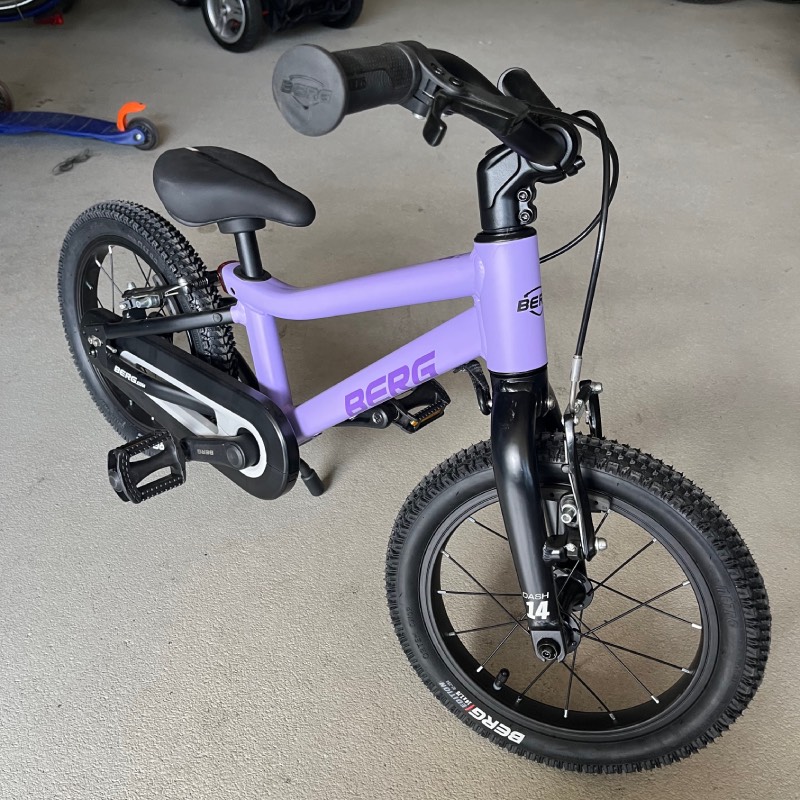 Kinderfahrrad: "Dash 14" von BERG im Review von BERG ©https://dadslife.de
