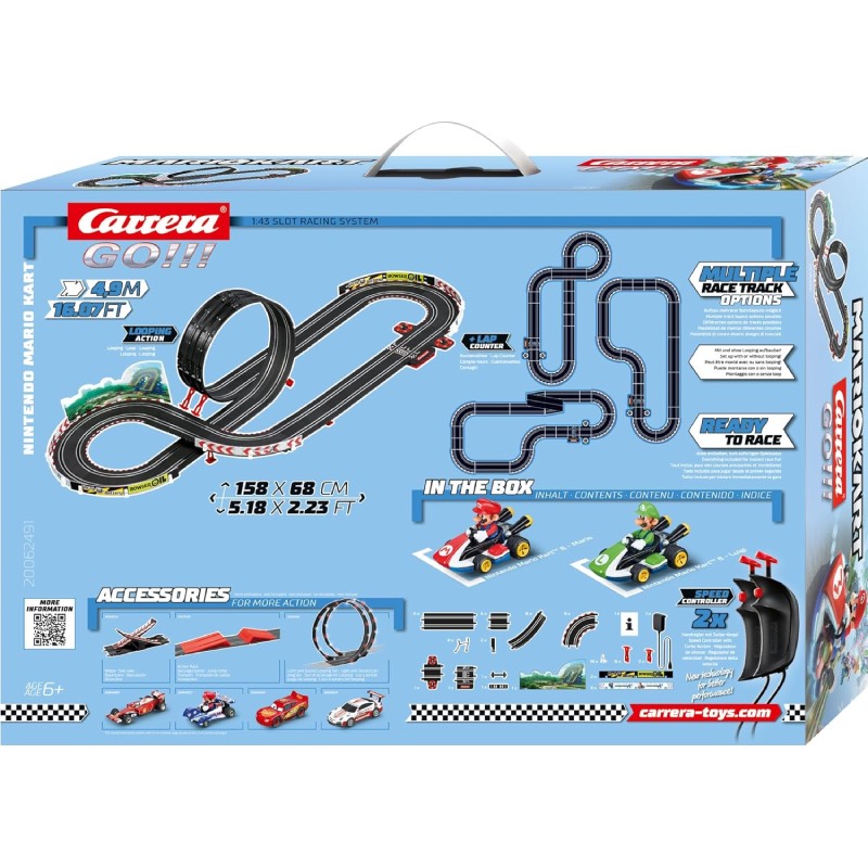 Rennbahn-Set: "Carrera GO!!! Mario Kart" von Carrera im Review von Carrera