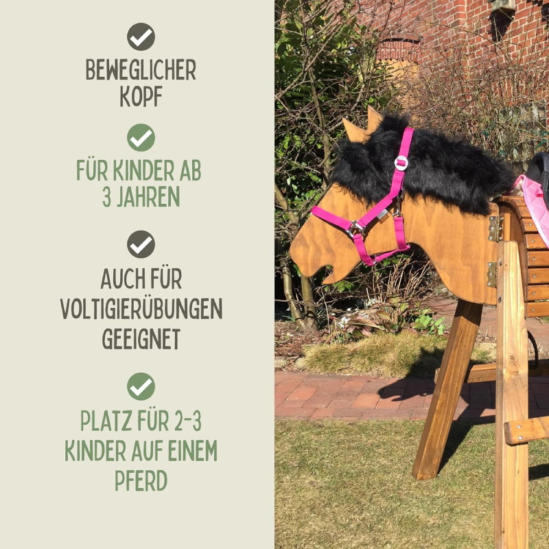 Holzpferd "Mia" von Dein Holzpferd